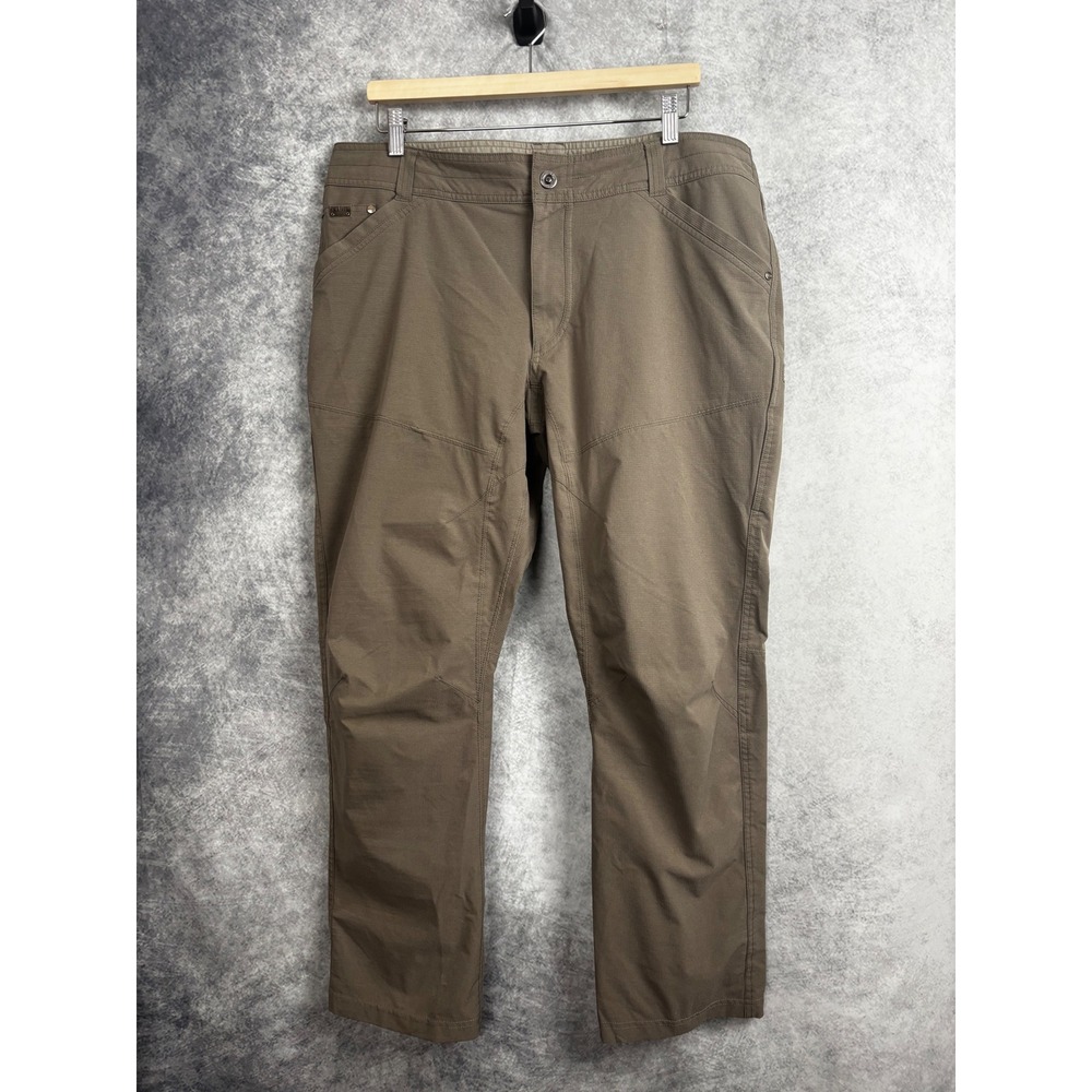 Kuhl Silencr Pants Men's Brown Ripstop Stretch Outdoor Hiking Travel Size 38